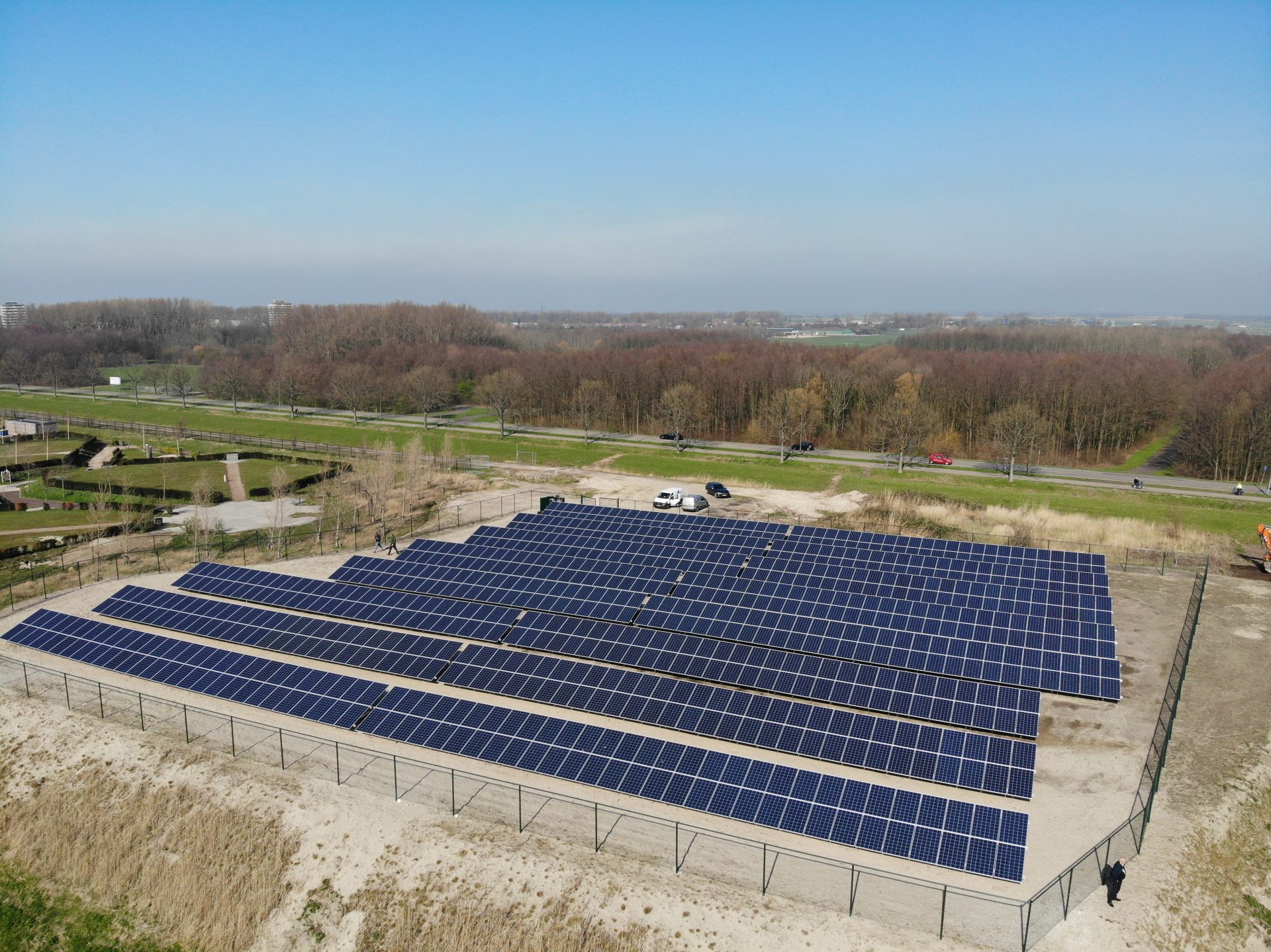 Als voorbeeld het zonnepark van Maassluis